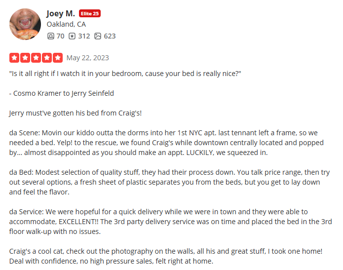 Yelp Review 2